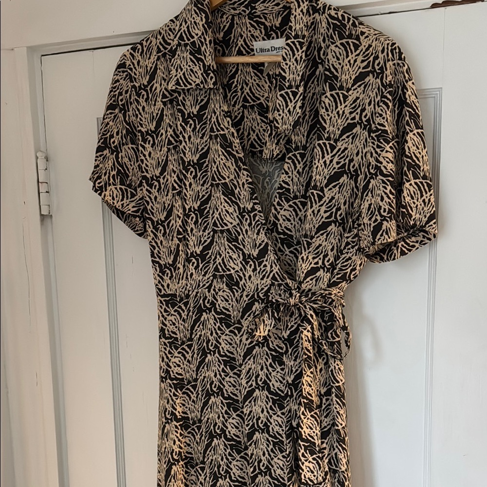 Maxi Wrap Dress 100% Rayon